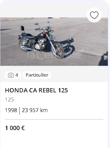 Honda CA Rebel 125